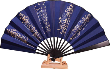 Hand-Painted Ritual Fan (法扇) - "Celestial Harmony" Collection