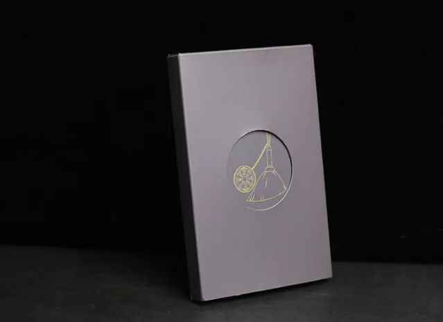 Golden Broom Misfortune-Cleansing Talisman (Bagua Coin Charm for Repelling Petty Enemies & Bad Luck)