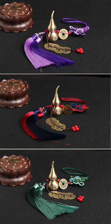 Harmony Gourd & Five Emperor Coin Talisman