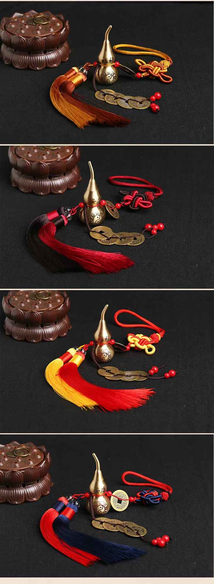 Harmony Gourd & Five Emperor Coin Talisman