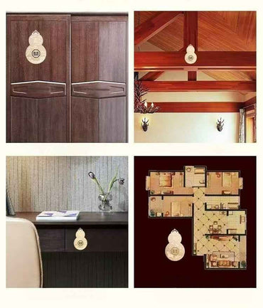 Gourd Corner Harmony Patch - Feng Shui Remedy for Missing House Corners (8cm×5cm)