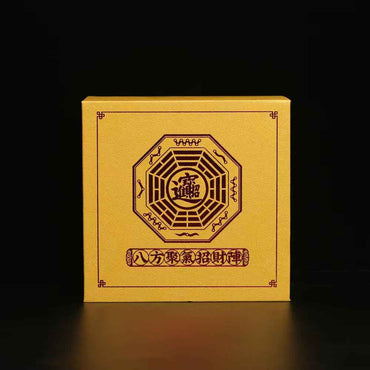 Octagonal Energy Matrix Feng Shui Set - Complete Cosmic Harmony Toolkit (14x14x8cm)