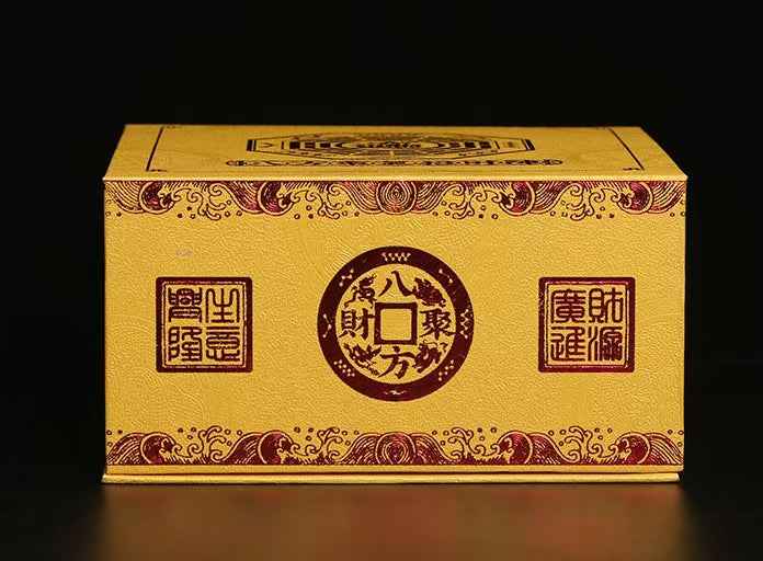 Octagonal Energy Matrix Feng Shui Set - Complete Cosmic Harmony Toolkit (14x14x8cm)