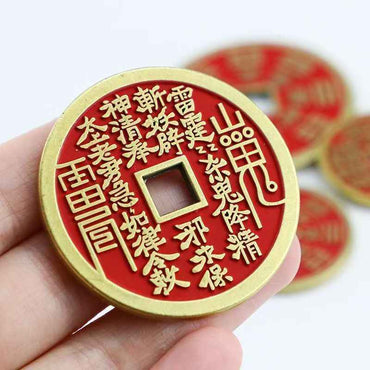 Shan Gui Lucky Coin (Chinese Taoist Amulet)