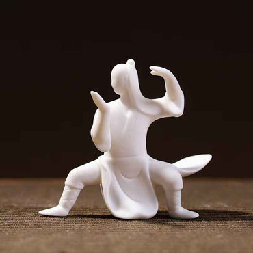 Taiji Figurine Ceramic Sculptures – Harmony in Motion