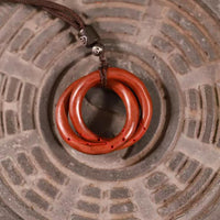 Qiankun Ring Pendant (Yin Yang Balance Pendant) | 棗木乾坤圈掛件