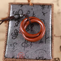 Qiankun Ring Pendant (Yin Yang Balance Pendant) | 棗木乾坤圈掛件