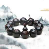 Black Sandalwood Taiji Bracelet – Harmony of Nature &amp; Cosmic Balance