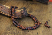 Coconut-Scented Sacred Mala – 108 Prayer Beads with Natural Hemp Blend (8mm)