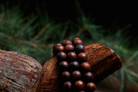 Coconut-Scented Sacred Mala – 108 Prayer Beads with Natural Hemp Blend (8mm)