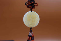 Natural Xiuyan Jade Harmony Pendant – Unity & Spiritual Alignment