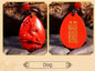 12 Chinese Zodiac Cinnabar Pendants | 十二生肖硃砂吊墜