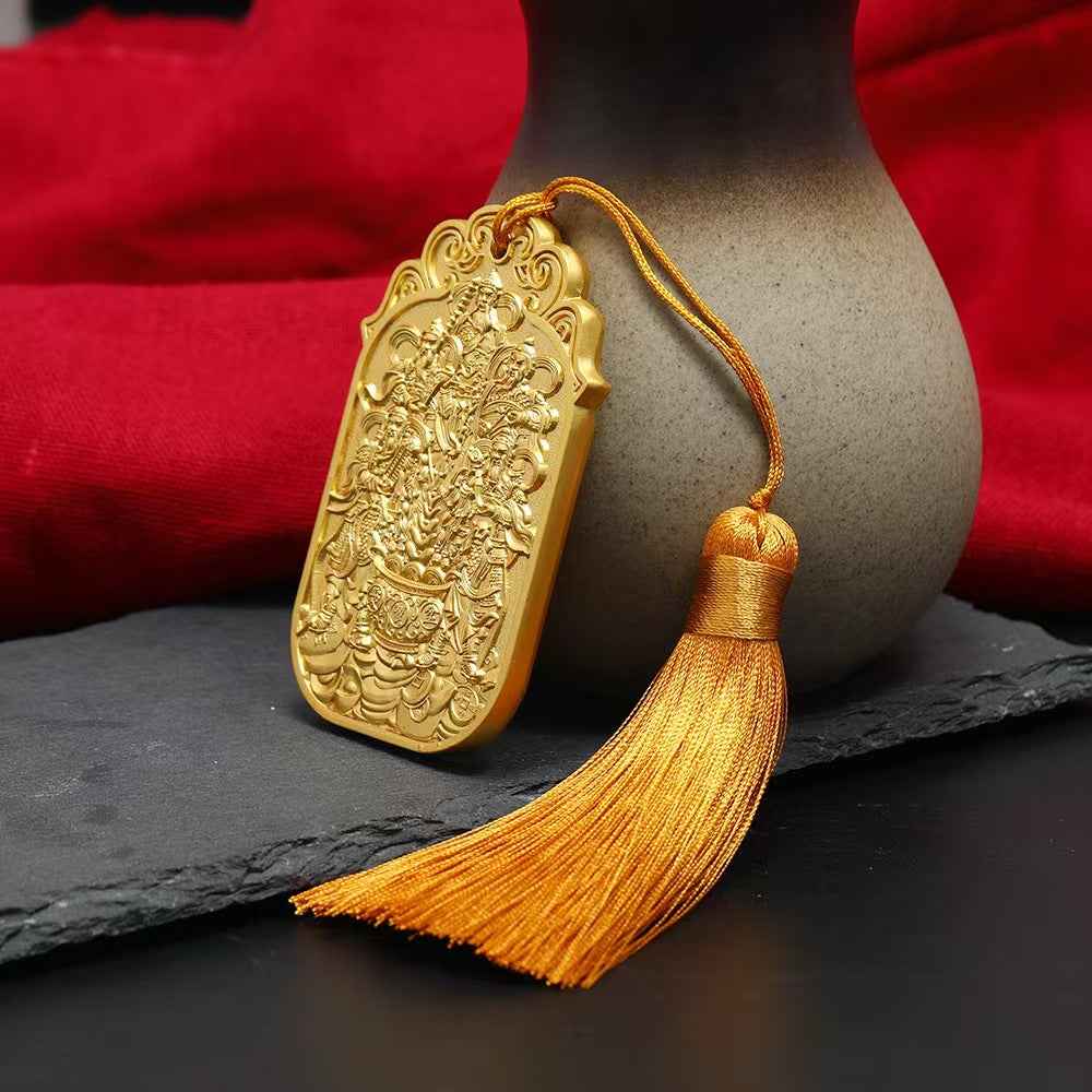 Five Paths Wealth God Command Talisman