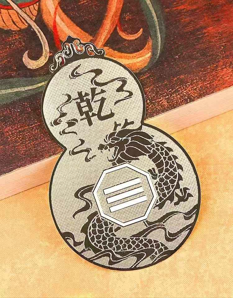 Gourd Corner Harmony Patch - Feng Shui Remedy for Missing House Corners (8cm×5cm)