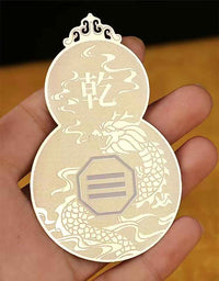 Gourd Corner Harmony Patch - Feng Shui Remedy for Missing House Corners (8cm×5cm)