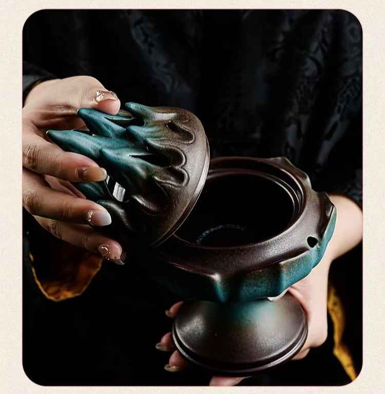 Lotus Boshan Incense Burner | 蓮花博山爐