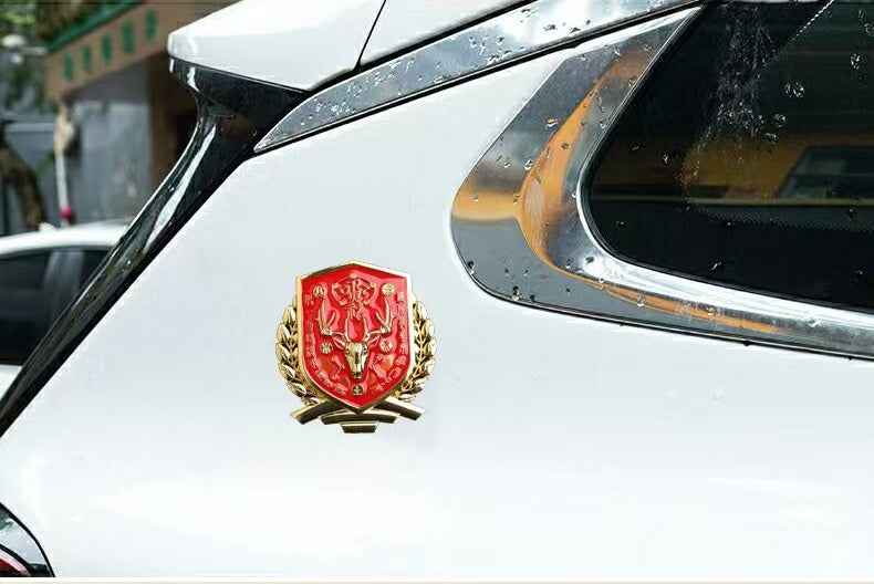 Sacred Car Charm Sticker - Divine Protection for Your Journey