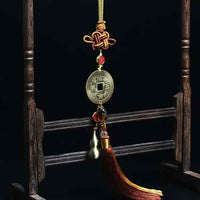 Five Yellow & Two Black Sha Amulet(Wu Huang Er Hei Ling Feng Shui Talisman)