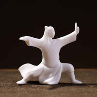 Taiji Figurine Ceramic Sculptures – Harmony in Motion