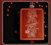 Xiaoye Zitan Prayer Beads & Dharma Plate Set – Spiritual Serenity & Artisanal Mastery